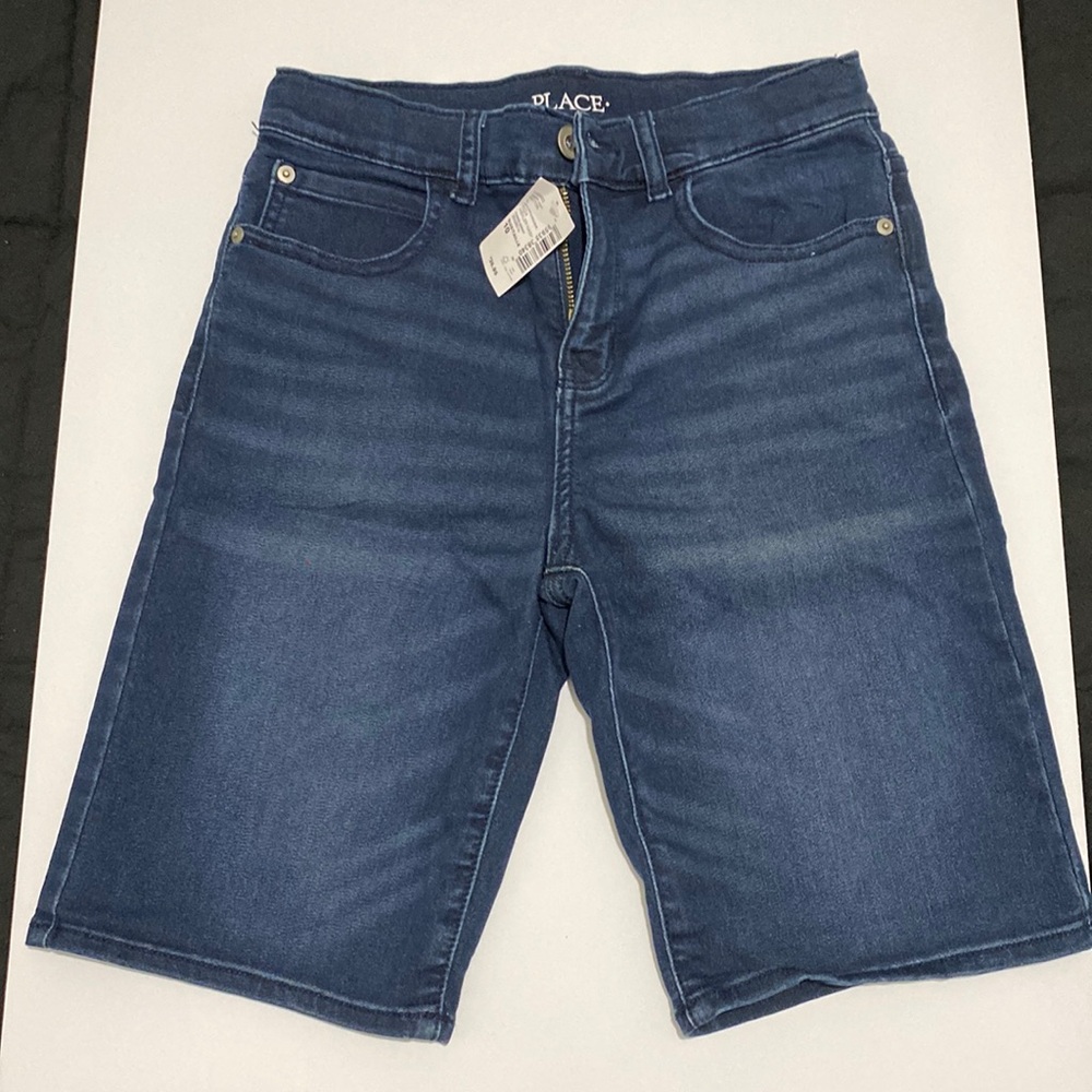 Children’s Place Boys Size 10 Stretch Denim Shorts